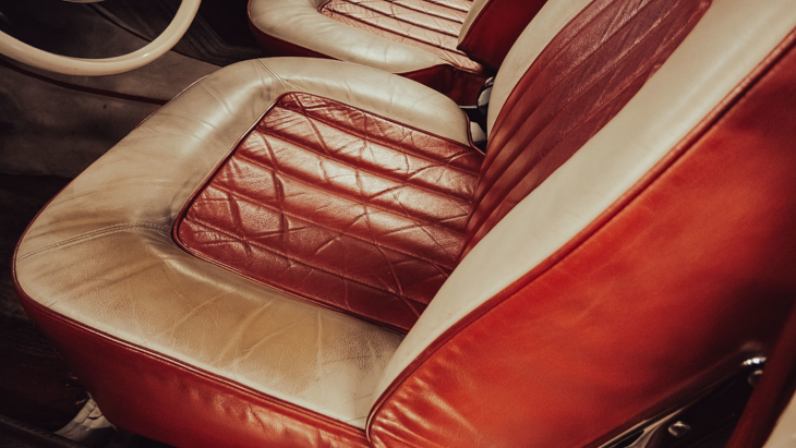 Borgward Sitz vor der Behandlung